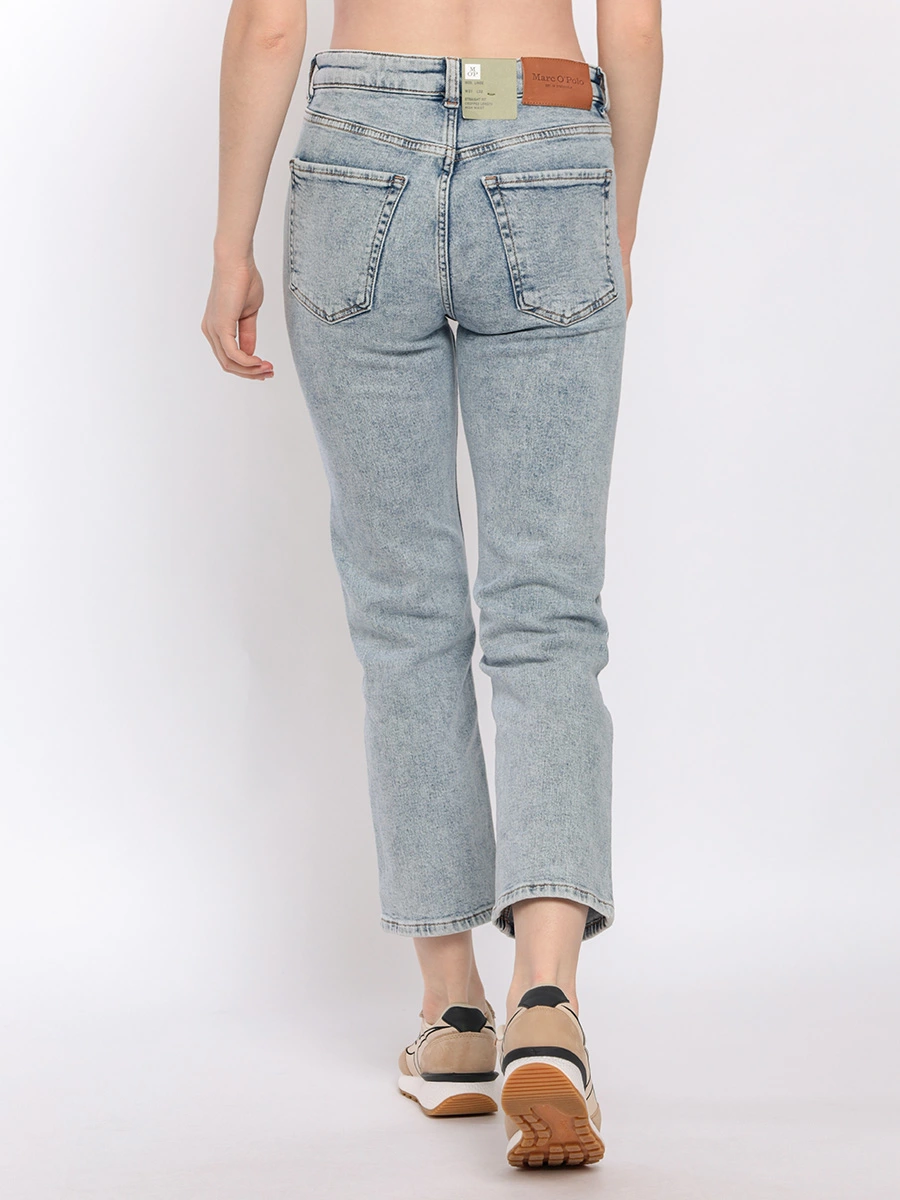 Укороченные джинсы LINDE в винтажном стиле